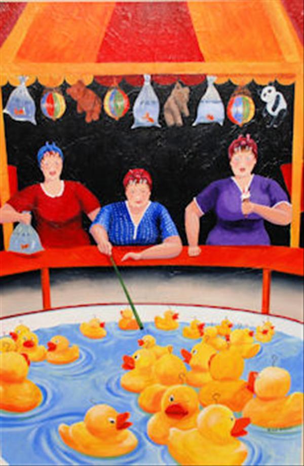 Flirty Duck - Michelle Milburn Flirty Duck - Michelle Milburn