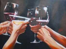 Vin Rouge with Cocktail