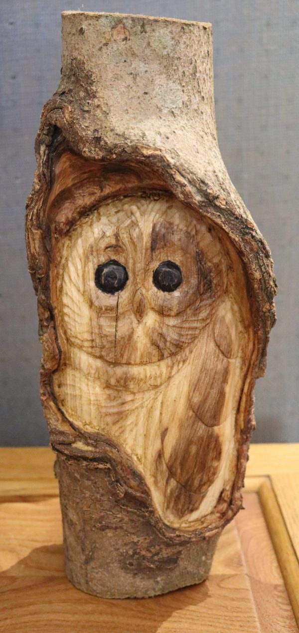 Old Brown Owl - Whittling Pup
