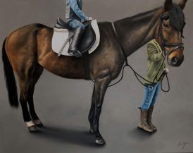 Take The Reigns (Canvas)